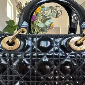 Dior | Bags | Authentic Christian Dior Lady Dior Large